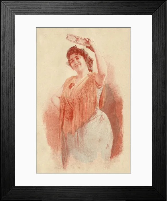 Framed Print : Emma Calve Framed Print : Emma Calve