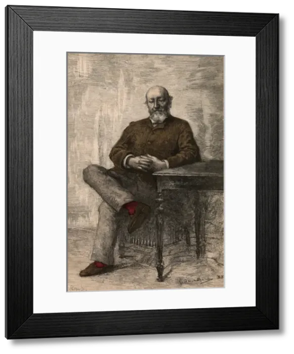 Framed Print : Emile Augier Framed Print : Emile Augier