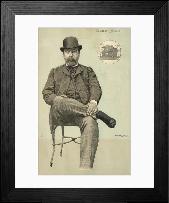 Framed Print : Hector Malot Framed Print : Hector Malot