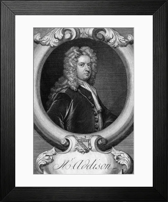 Framed Print : Joseph Addison Framed Print : Joseph Addison