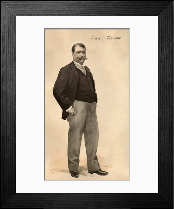 Framed Print : Francois Flameng Framed Print : Francois Flameng