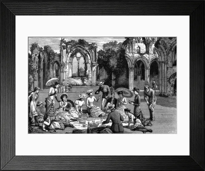 Framed Print : Netley Abbey 1883 Framed Print : Netley Abbey 1883