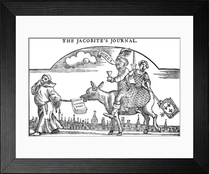 Framed Print : The Jacobites Journal Framed Print : The Jacobites Journal