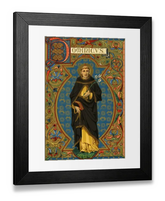 Framed Print : Saint Dominic Framed Print : Saint Dominic