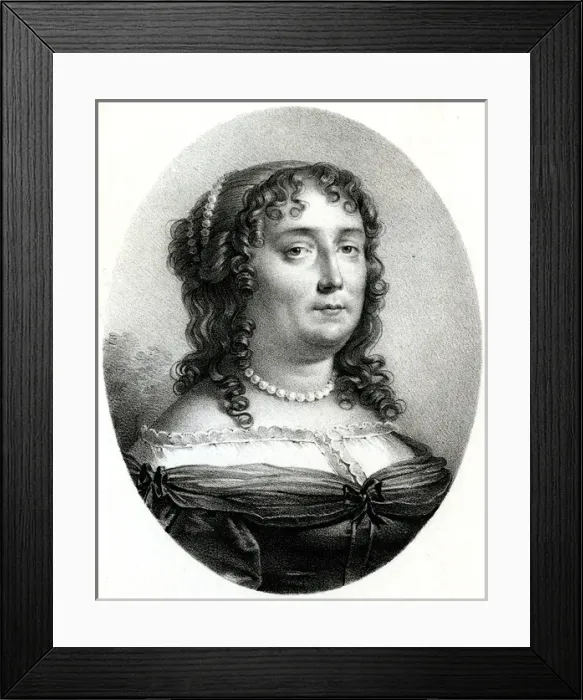 Framed Print : Madeleine De Scudery Framed Print : Madeleine De Scudery