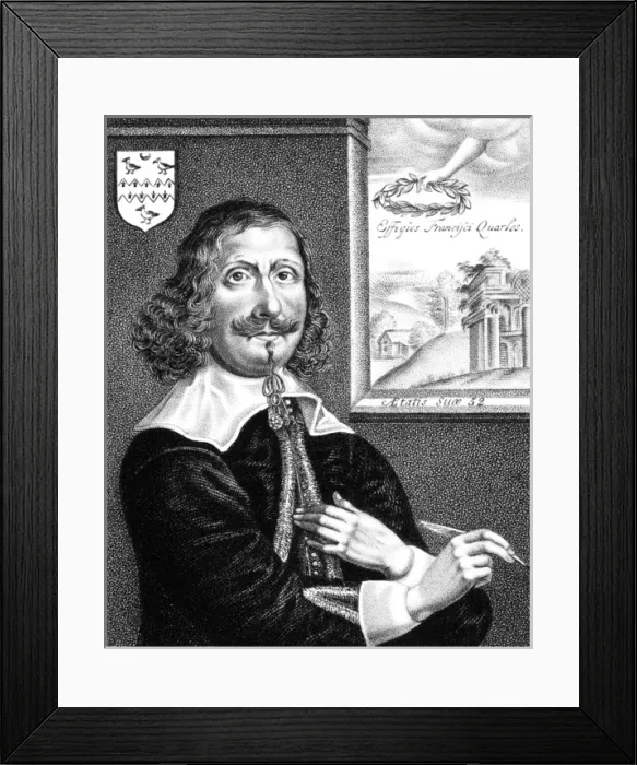 Framed Print : Francis Quarles Framed Print : Francis Quarles