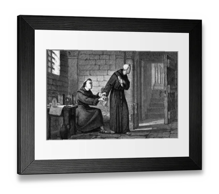 Framed Print : Roger Bacon Framed Print : Roger Bacon