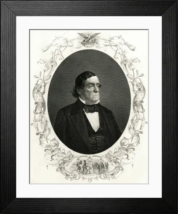 Framed Print : Lewis Cass Framed Print : Lewis Cass