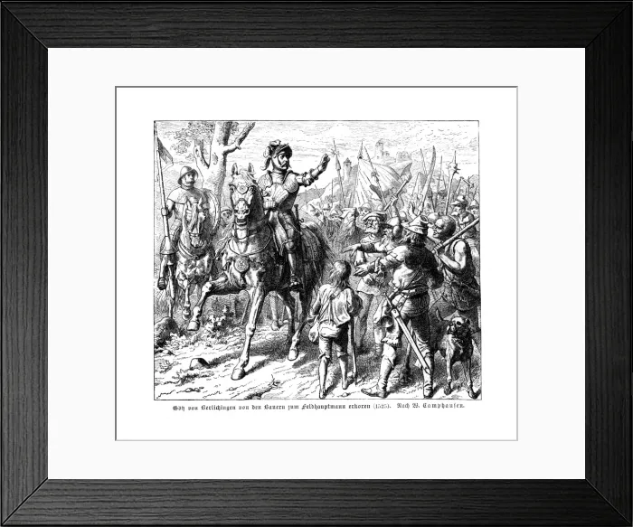 Framed Print : Gotz von Berlichingen Framed Print : Gotz von Berlichingen