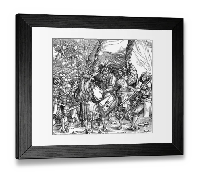 Framed Print : Emperor Carl V going into battle Framed Print : Emperor Carl V going into battle