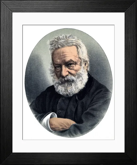 Framed Print : Victor Hugo / Nadar Paris Framed Print : Victor Hugo / Nadar Paris
