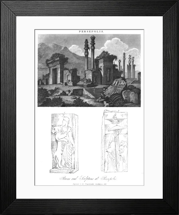 Framed Print : Persepolis - the Ruins Framed Print : Persepolis - the Ruins