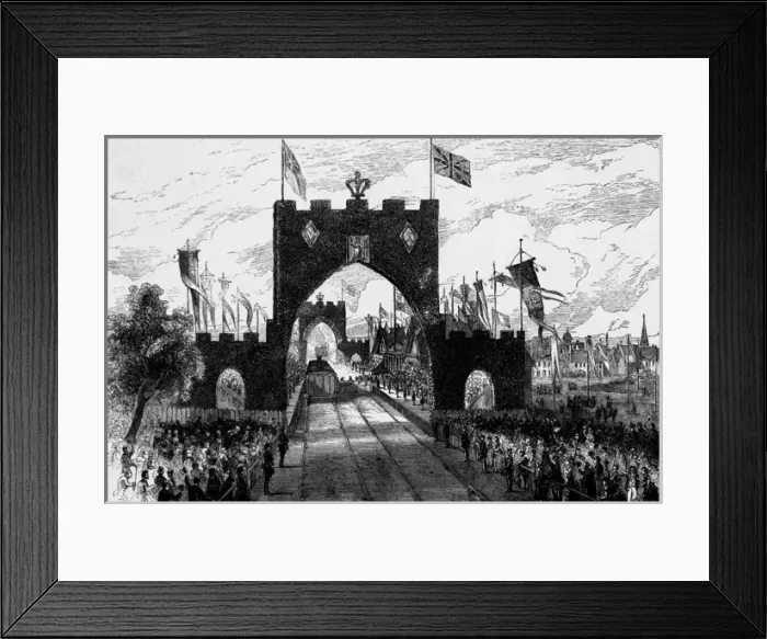 Framed Print : The Royal Train at Elgin Framed Print : The Royal Train at Elgin