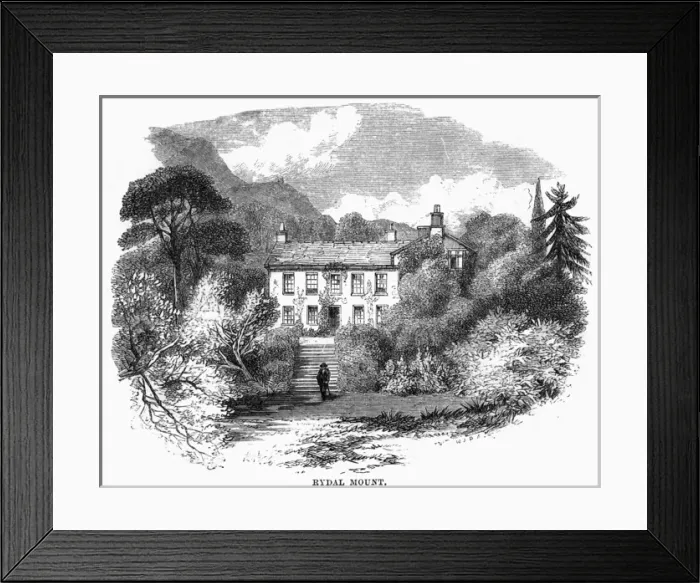 Framed Print : Wordsworth / Rydal Mount Framed Print : Wordsworth / Rydal Mount