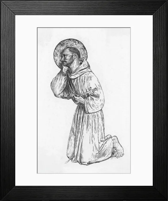 Framed Print : Saint Francis of Assissi Framed Print : Saint Francis of Assissi