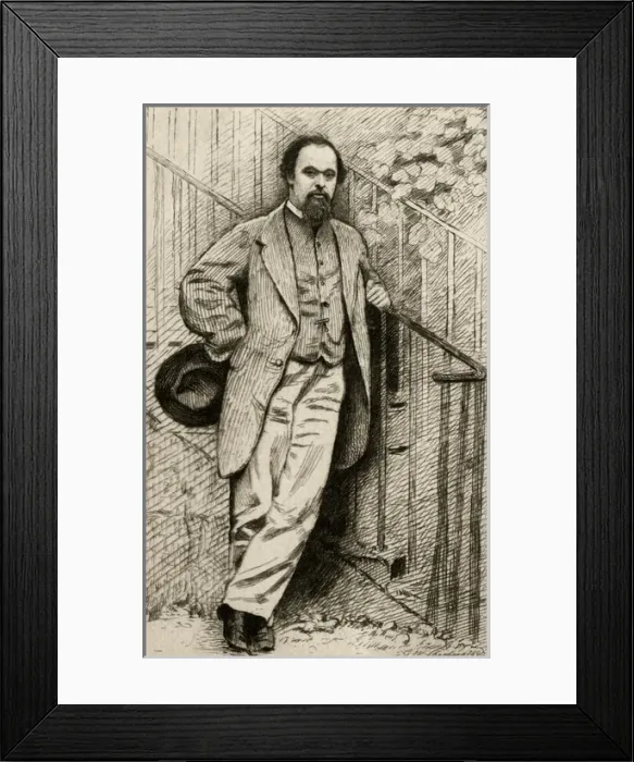 Framed Print : Dante Gabriel Rossetti Framed Print : Dante Gabriel Rossetti