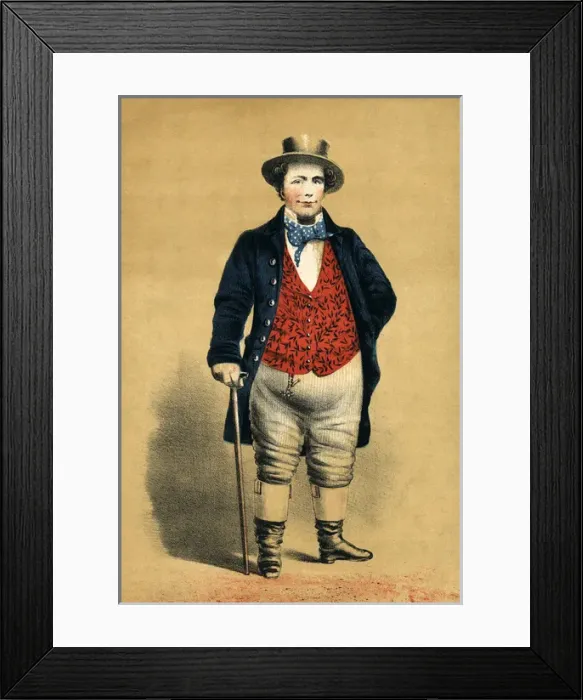 Framed Print : John Bull Date: circa 1860s Framed Print : John Bull Date: circa 1860s