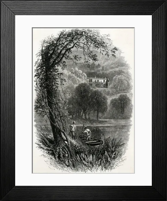 Framed Print : Ruskin / Coniston Home Framed Print : Ruskin / Coniston Home