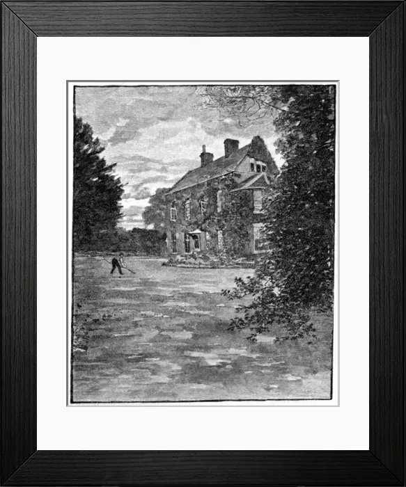 Framed Print : George Eliot / Griff House Framed Print : George Eliot / Griff House