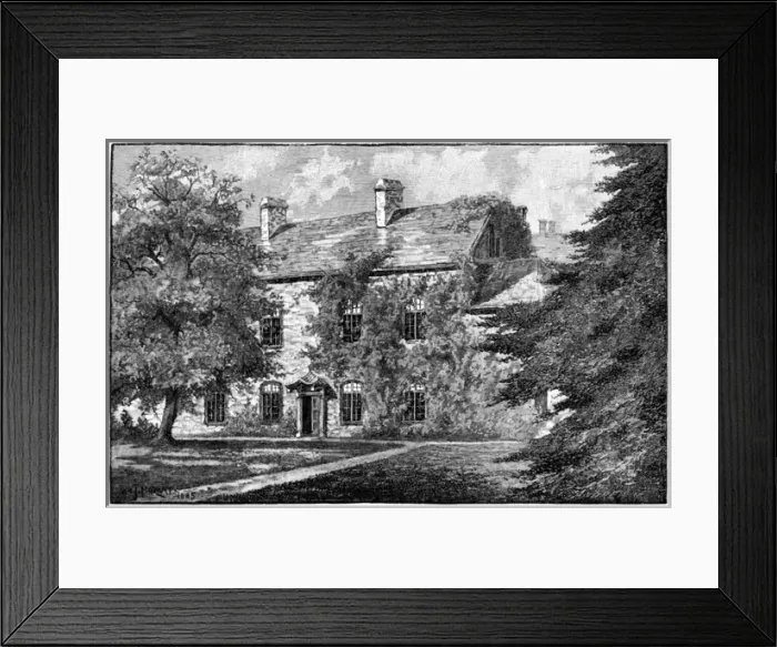 Framed Print : George Eliot / Griff House Framed Print : George Eliot / Griff House