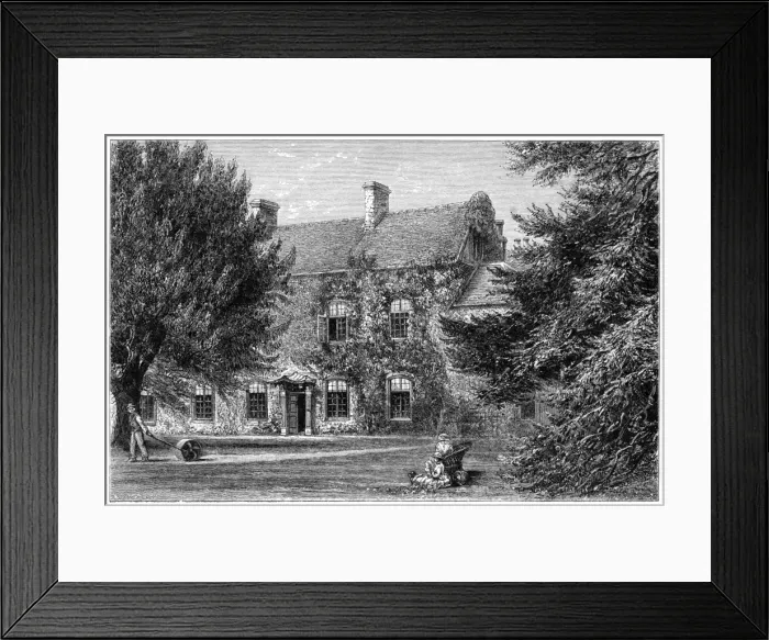 Framed Print : George Eliot / Griff House Framed Print : George Eliot / Griff House