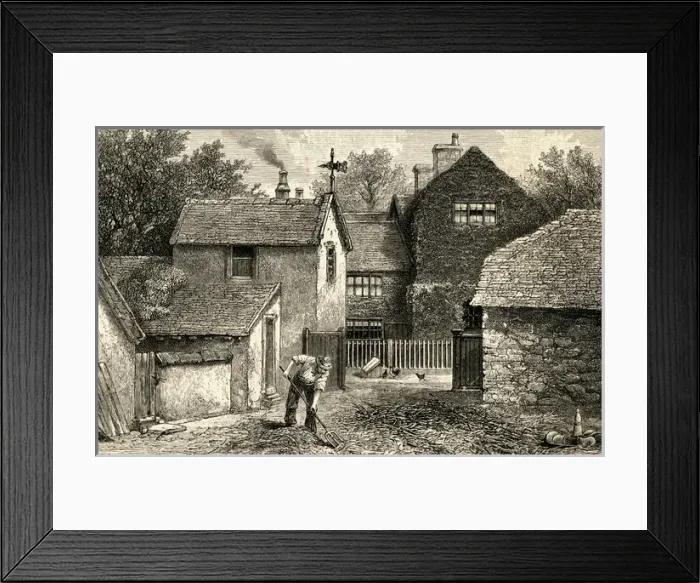 Framed Print : George Eliot / Griff House Framed Print : George Eliot / Griff House