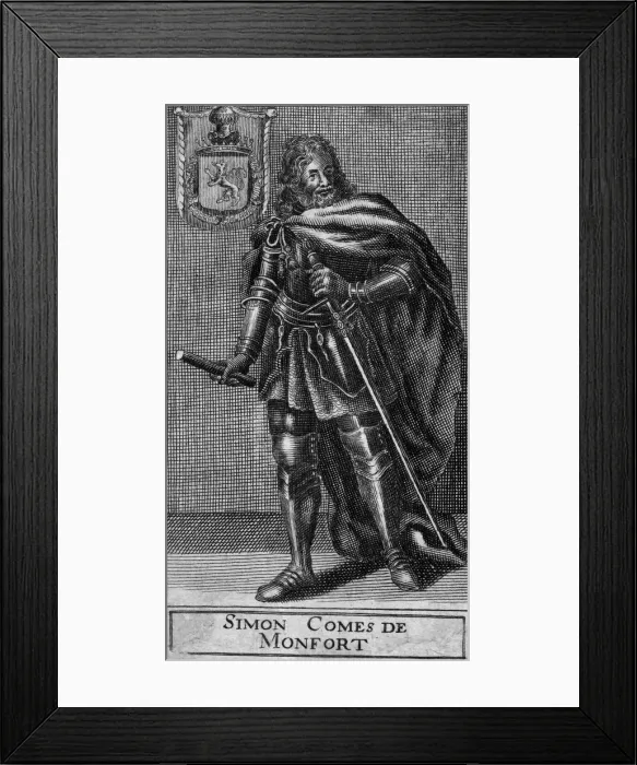 Framed Print : Simon De Montfort Framed Print : Simon De Montfort