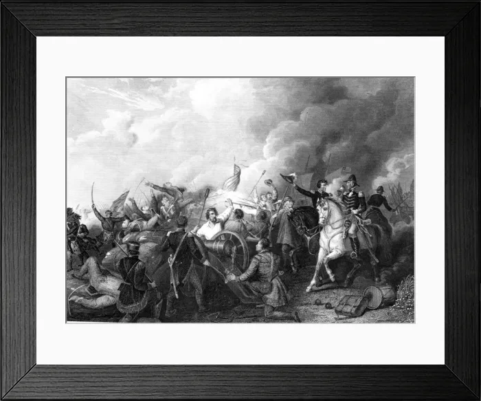 Framed Print : American victory at New Orleans Framed Print : American victory at New Orleans