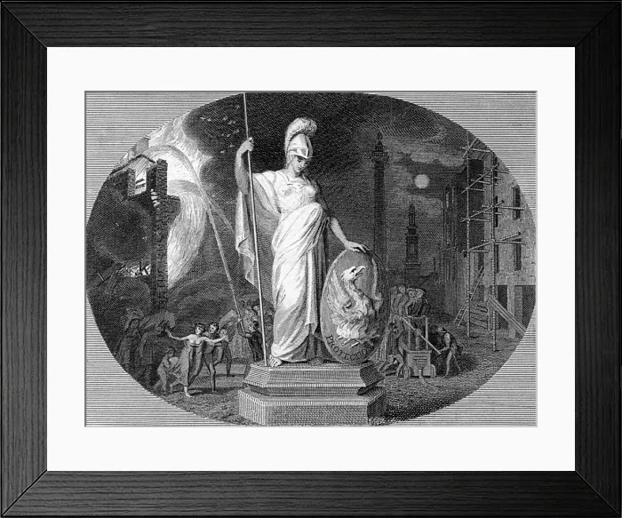 Framed Print : Phoenix Fire Office, insurance company Framed Print : Phoenix Fire Office, insurance company