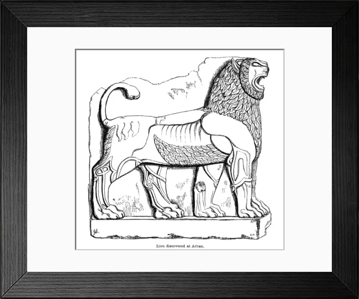 Framed Print : Syria / Archaeology / Aryan Framed Print : Syria / Archaeology / Aryan