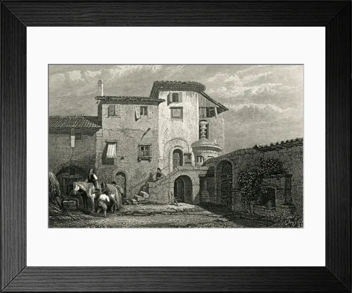 Framed Print : Byron / Athens / Convent Framed Print : Byron / Athens / Convent