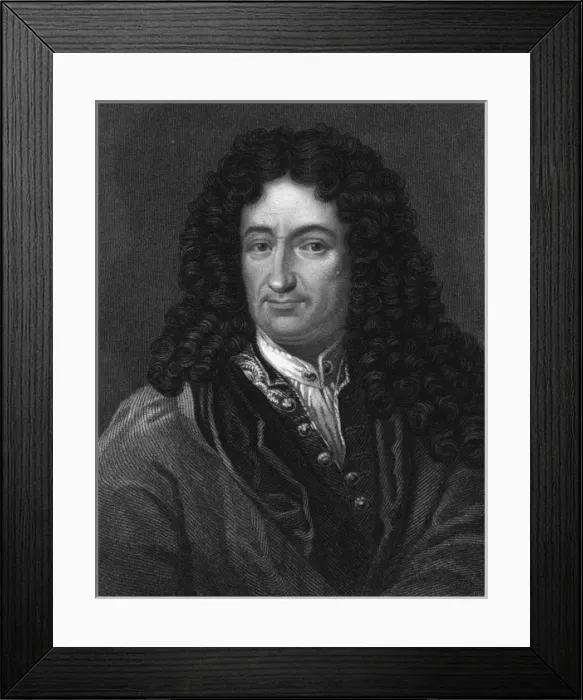 Framed Print : Gottfried von Leibniz, German mathematician and philosopher Framed Print : Gottfried von Leibniz, German mathematician and philosopher