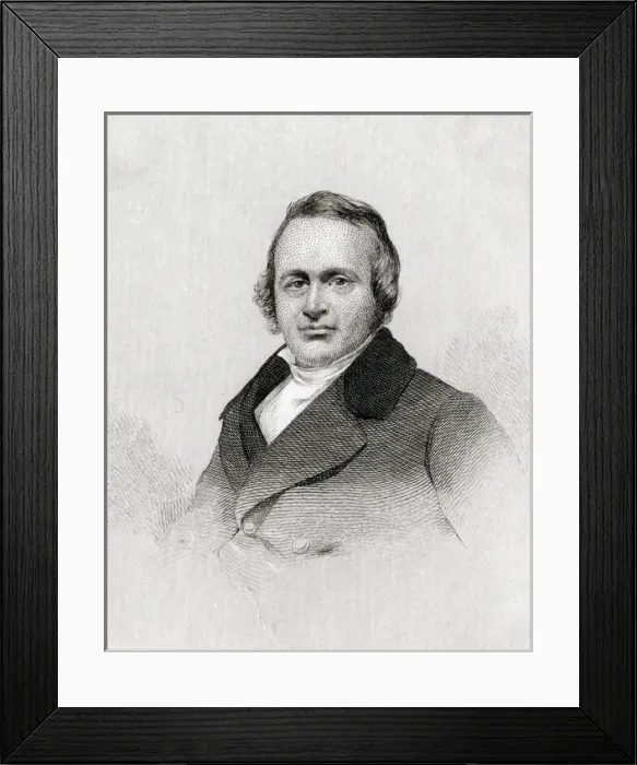 Framed Print : Louis Agassiz, Swiss-American naturalist Framed Print : Louis Agassiz, Swiss-American naturalist
