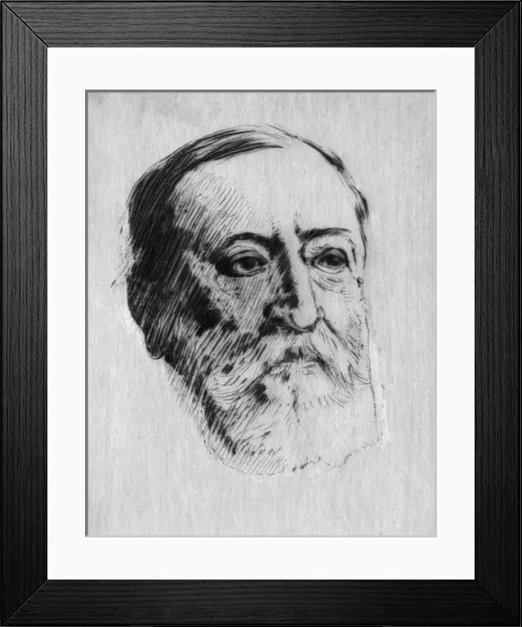 Framed Print : Camille Saint-Saens, French musician and composer Framed Print : Camille Saint-Saens, French musician and composer