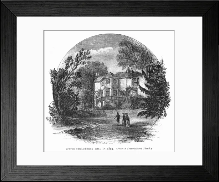 Framed Print : Walpole / Little Straw Hil Framed Print : Walpole / Little Straw Hil