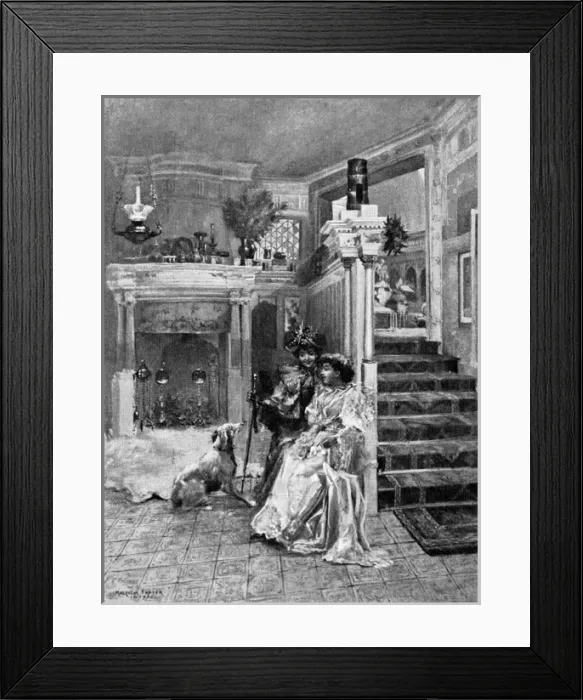 Framed Print : Alma-Tadema / Reception Framed Print : Alma-Tadema / Reception