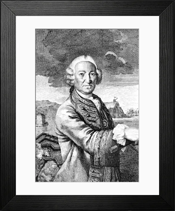 Framed Print : William, 1st Baron Blakeney, Irish soldier Framed Print : William, 1st Baron Blakeney, Irish soldier