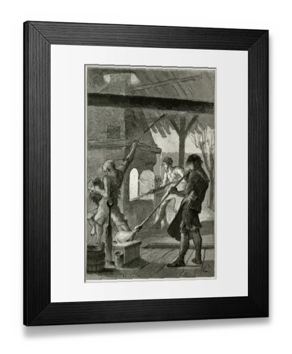 Framed Print : Swedish glassworks Framed Print : Swedish glassworks