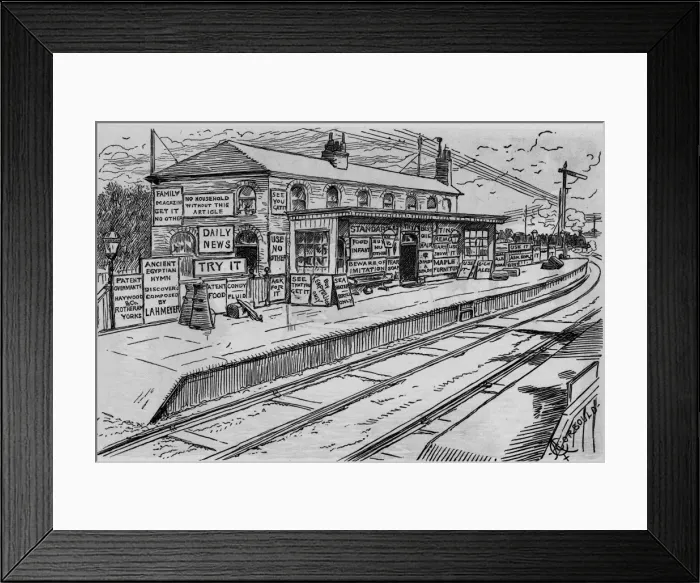 Framed Print : Finding Station Name Framed Print : Finding Station Name