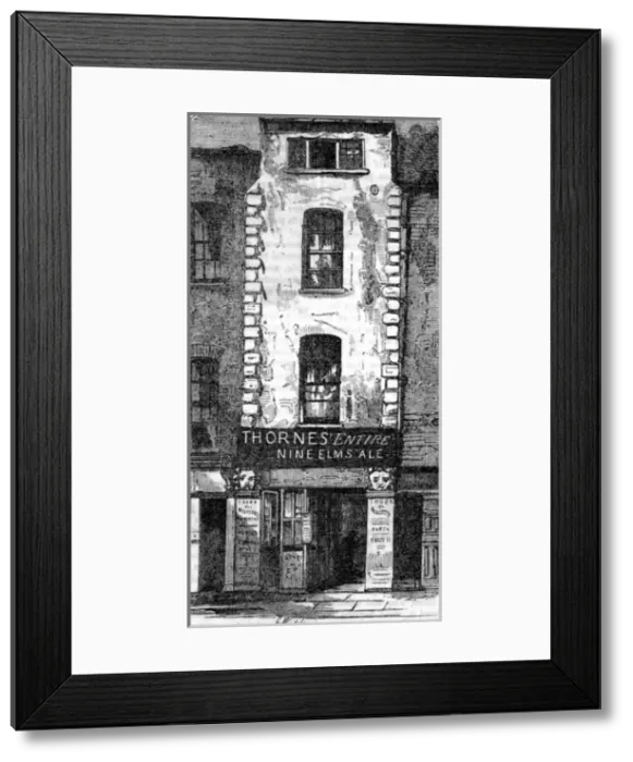 Framed Print : John Dryden / Fetter Lane Framed Print : John Dryden / Fetter Lane