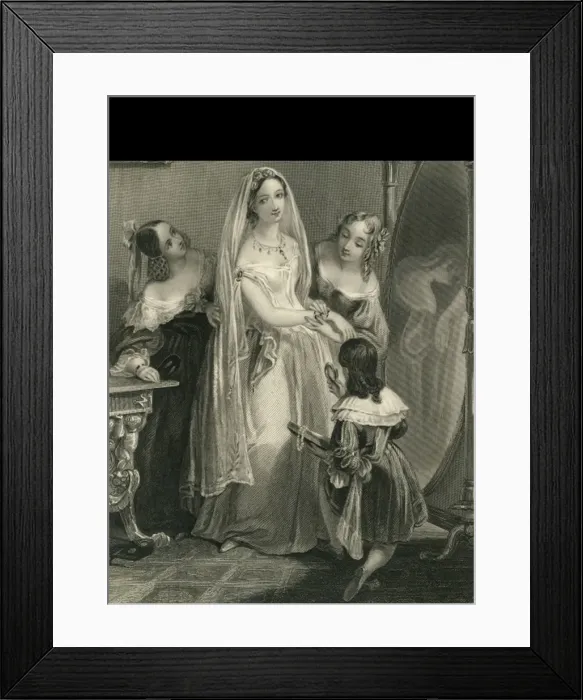 Framed Print : Preparaing the Bride Framed Print : Preparaing the Bride