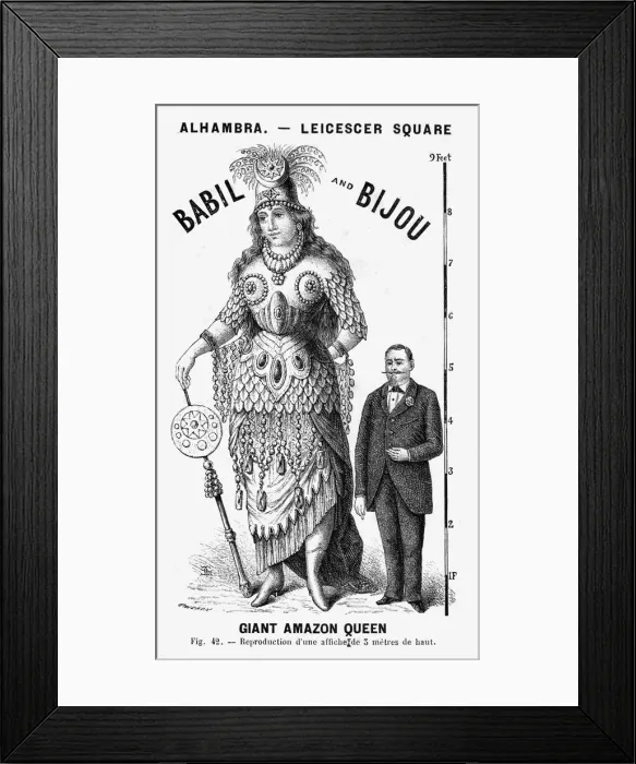 Framed Print : Babil, Amazon Queen Framed Print : Babil, Amazon Queen