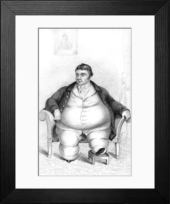 Framed Print : Daniel Lambert