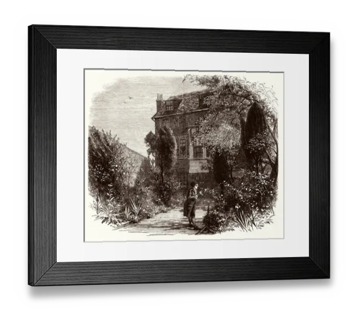 Framed Print : Hogarths House / Chiswick Framed Print : Hogarths House / Chiswick