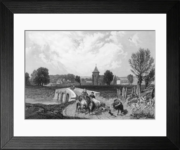 Framed Print : Social / Sussex Village Framed Print : Social / Sussex Village