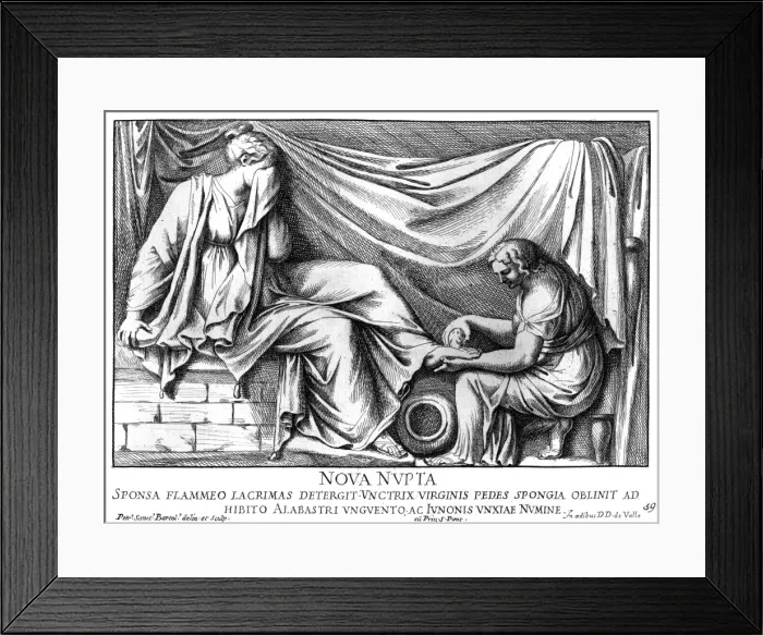 Framed Print : Preparing Roman Bride Framed Print : Preparing Roman Bride