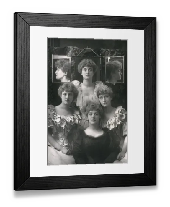 Framed Print : Female Types / Dene Sister Framed Print : Female Types / Dene Sister