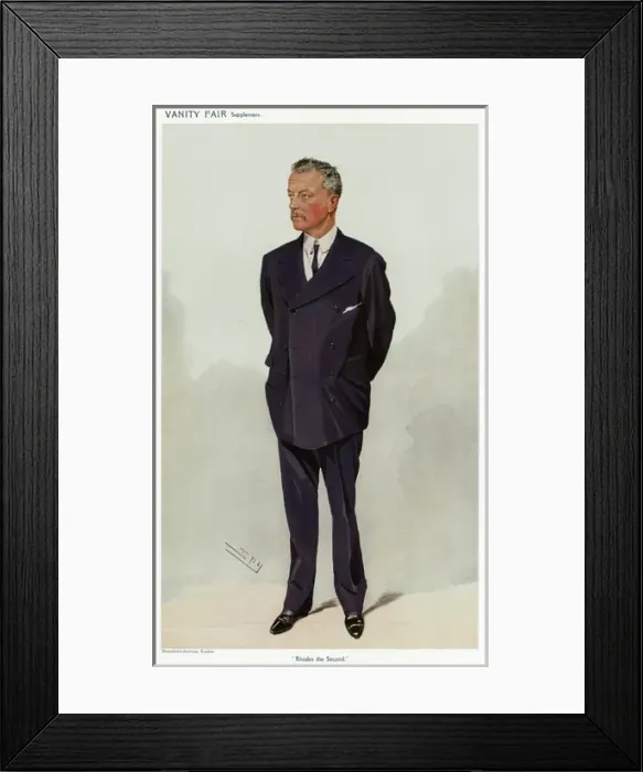 Framed Print : Sir Abe Bailey Framed Print : Sir Abe Bailey