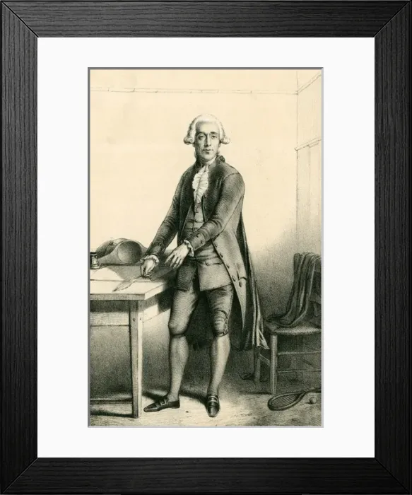 Framed Print : Jean Sylvain Bailly Framed Print : Jean Sylvain Bailly