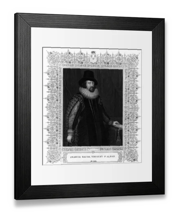 Framed Print : Lord Francis Bacon Framed Print : Lord Francis Bacon
